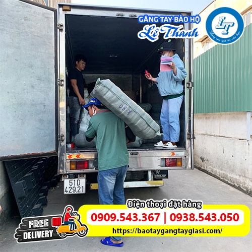 Găng tay len xám đen giao tận nơi