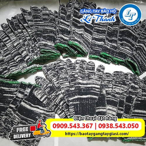 Găng tay muối tiêu bảo hộ lao động an toàn Găng tay muối tiêu bảo hộ lao động an toàn