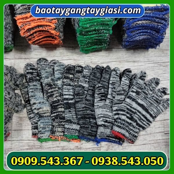 Găng tay len muối tiêu nhiều trọng lượng Găng tay len muối tiêu nhiều trọng lượng