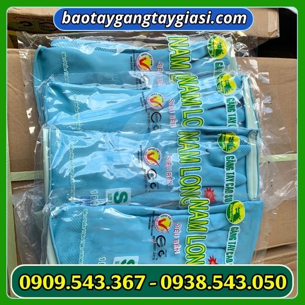 Găng tay cao su nam long công nghiệp Găng tay cao su nam long công nghiệp