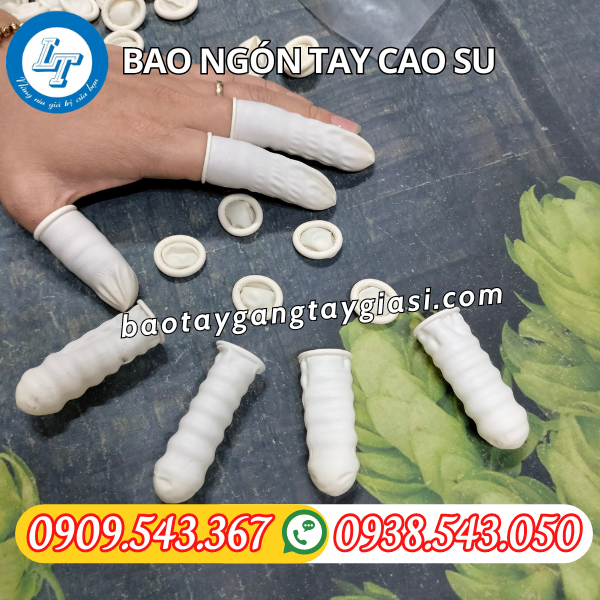 Bao ngón tay cao su Bao ngón tay cao su