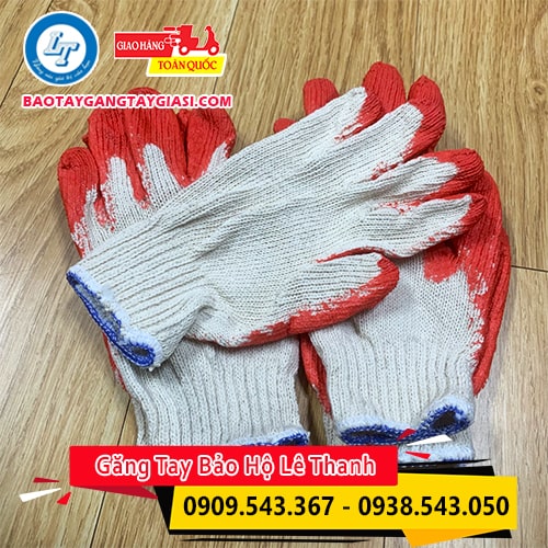 Găng tay nhúng nhựa 1 mặt Găng tay nhúng nhựa 1 mặt