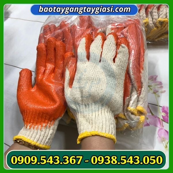 Găng tay nhúng nhựa 80g Găng tay nhúng nhựa 80g