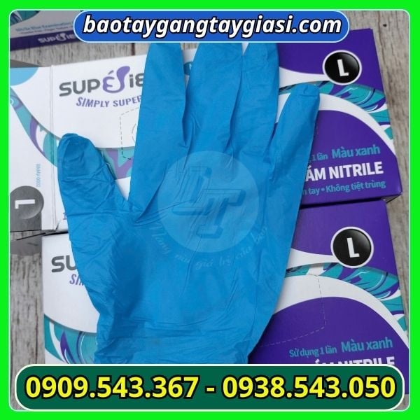 Găng tay y tế giá sỉ hộp 100 cái Găng tay y tế giá sỉ
