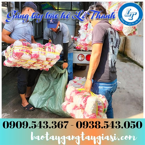 Găng tay phủ cao su bảo hộ giá rẻ tại HCM