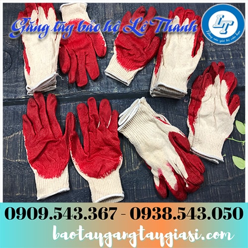 Găng tay phủ cao su bảo hộ giá rẻ