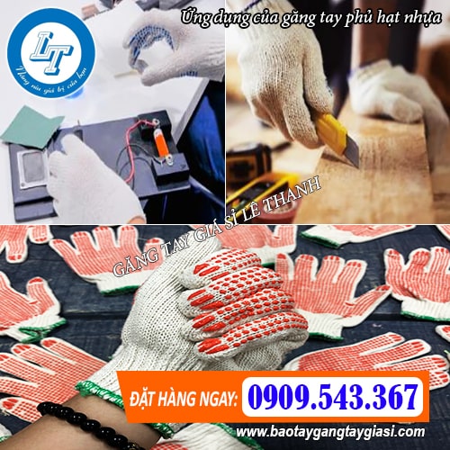 găng tay phủ hạt nhựa dùng trong sản xuất công nghiệp găng tay phủ hạt nhựa dùng trong sản xuất công nghiệp