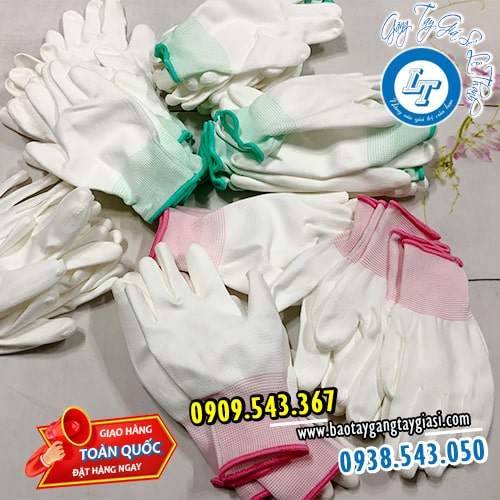 Găng tay phủ PU bao giá sỉ tại TPHCM