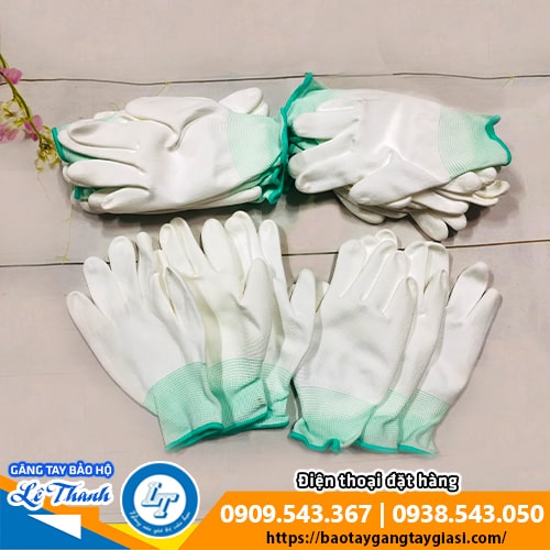 Găng tay phủ PU chống mài mòn