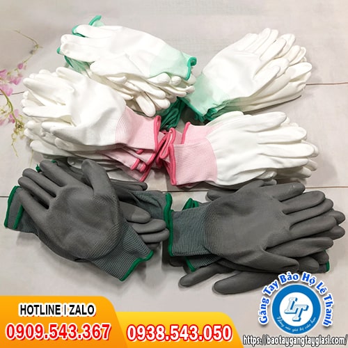 Găng tay phủ PU giá rẻ xuất xưởng Găng tay phủ PU giá rẻ xuất xưởng