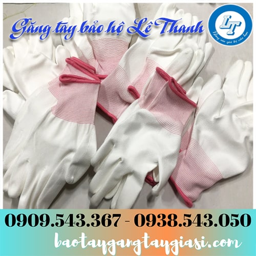 Găng tay phủ PU lòng bàn tay đa dạng kiểu dáng