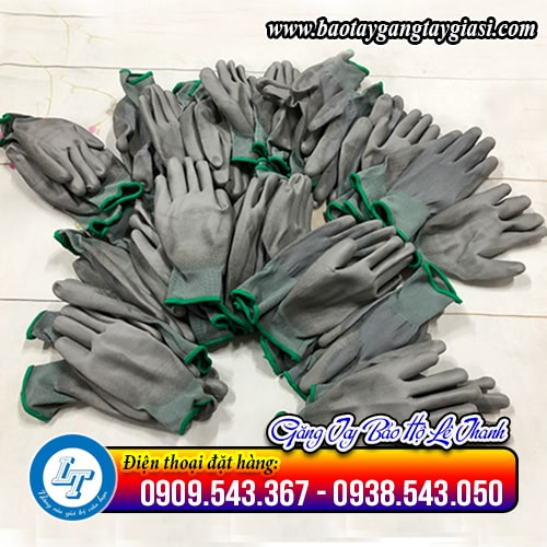 Găng tay phủ PU lòng bàn tay giá rẻ
