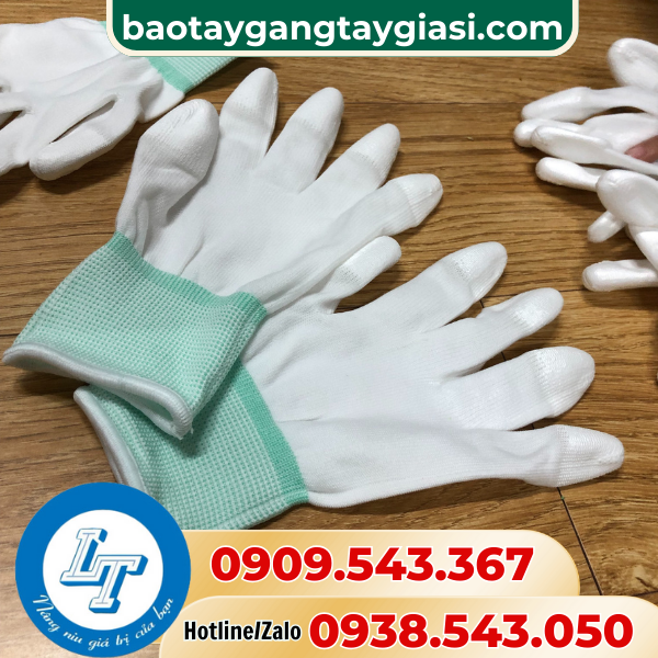 Găng tay phủ PU các đầu ngón tay Găng tay phủ PU các đầu ngón tay