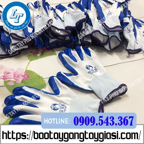 Găng tay phủ sơn natri Găng tay phủ sơn natri
