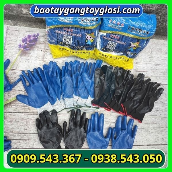 Găng tay cao su phủ sơn siêu bền Găng tay cao su phủ sơn siêu bền
