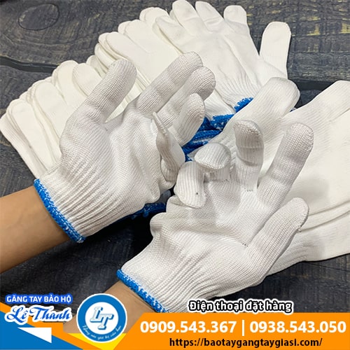 Găng tay poly bảo hộ chất lượng cao Găng tay poly bảo hộ chất lượng cao