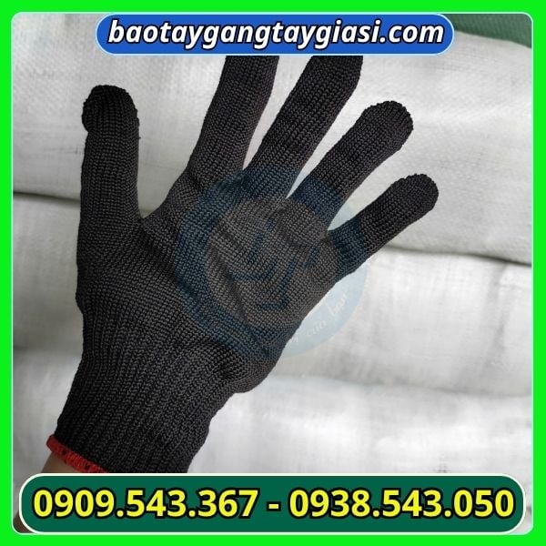 Găng tay poly 50g giá rẻ nhất Găng tay poly 50g