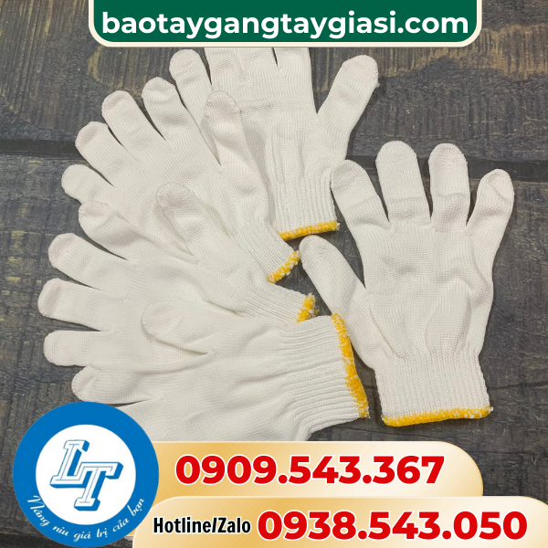 Găng tay sợi poly Găng tay sợi poly