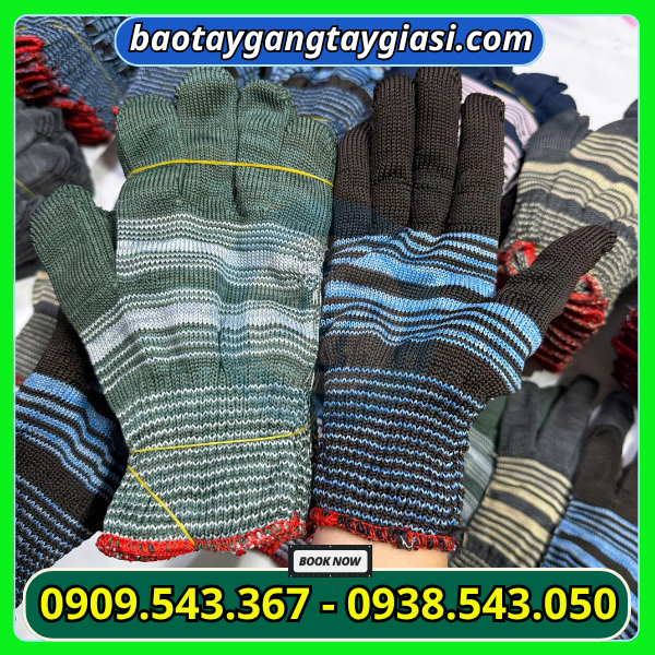 Găng tay poly thời trang giá sỉ màu đẹp Găng tay poly thời trang giá sỉ