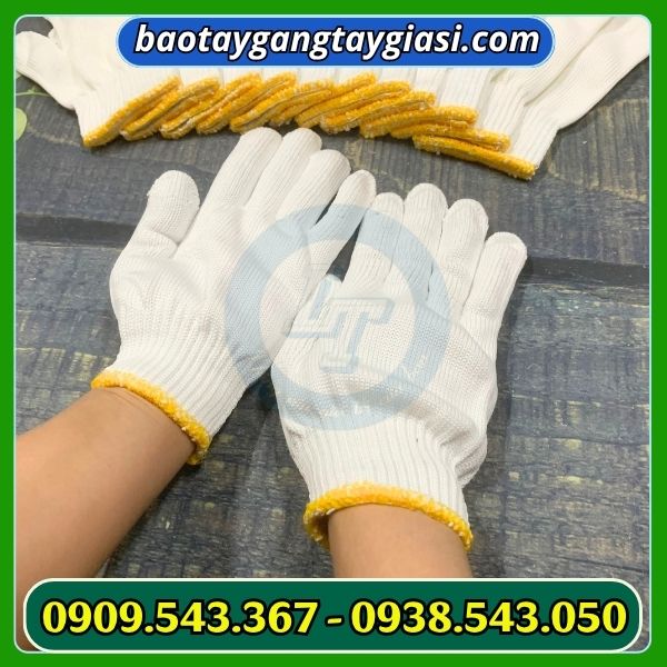 Găng tay len poly 40g Găng tay len poly 40g