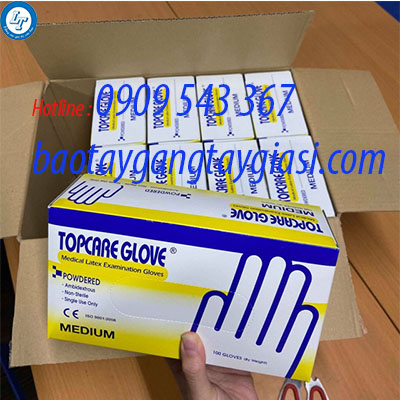 găng tay y tế topcare glove chính hãng găng tay y tế topcare glove chính hãng