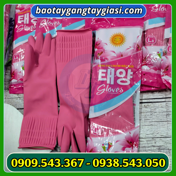 Găng tay cao su giá sỉ