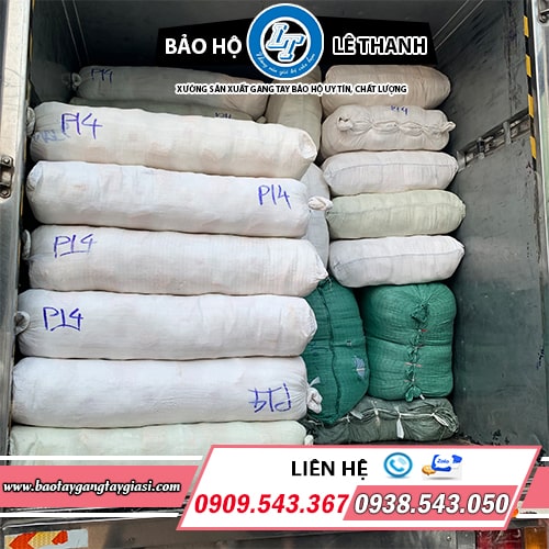 Găng tay sợi poly giá rẻ sẵn kho giao nhanh Găng tay sợi poly giá rẻ sẵn kho giao nhanh