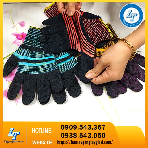 Găng tay sợi poly thời trang co giãn vượt trội Găng tay sợi poly thời trang co giãn vượt trội