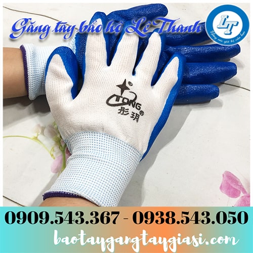 Găng tay sơn xanh chất lượng cao Găng tay sơn xanh chất lượng cao