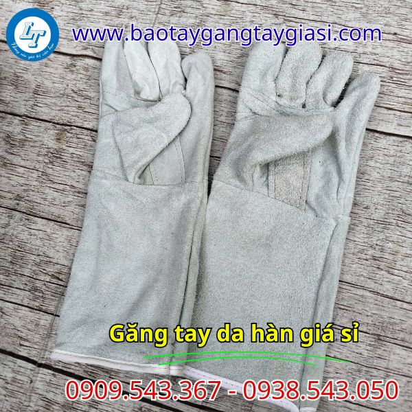 Găng tay da hàn chất lượng cao Găng tay da hàn