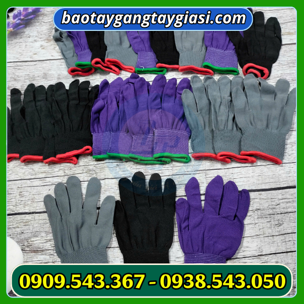 Găng tay thun mỏng nhiều màu Găng tay thun mỏng nhiều màu