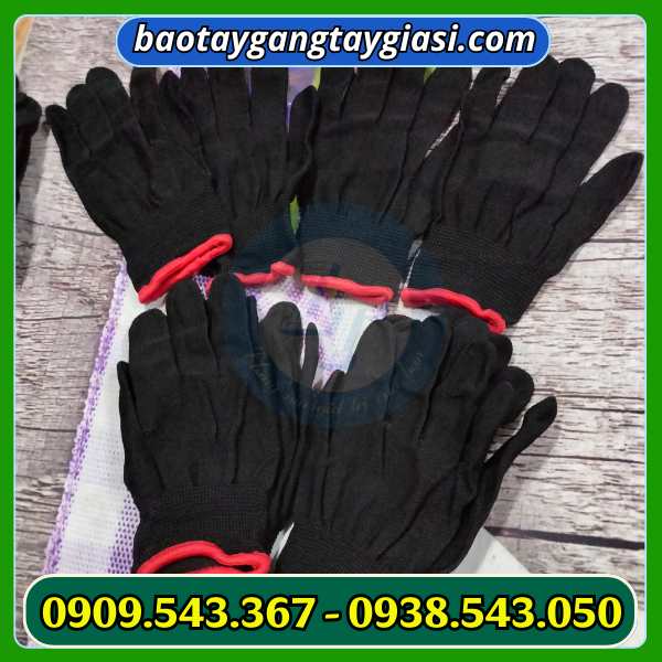 Găng tay thun mỏng kim 13 Găng tay thun mỏng kim 13