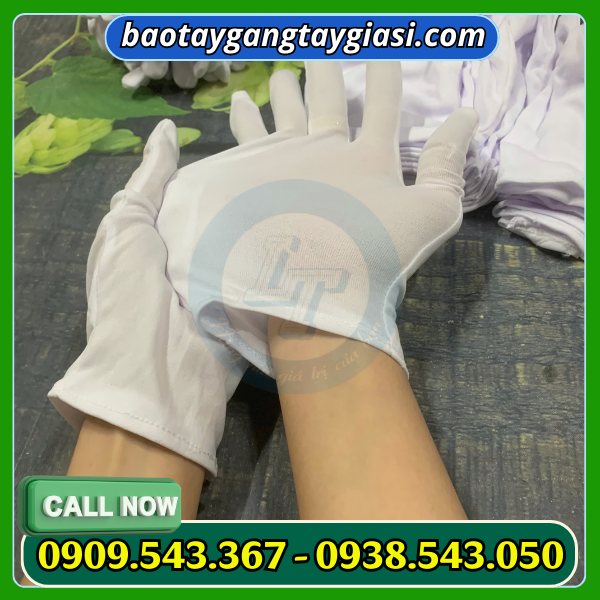Găng tay vải thun PE Găng tay vải thun PE