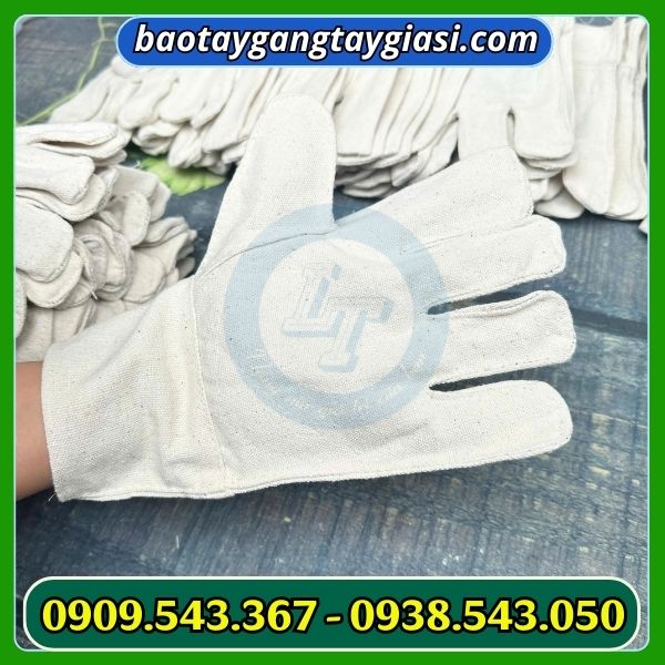 Găng tay vải bạt siêu dày, giá tốt Găng tay vải bạt