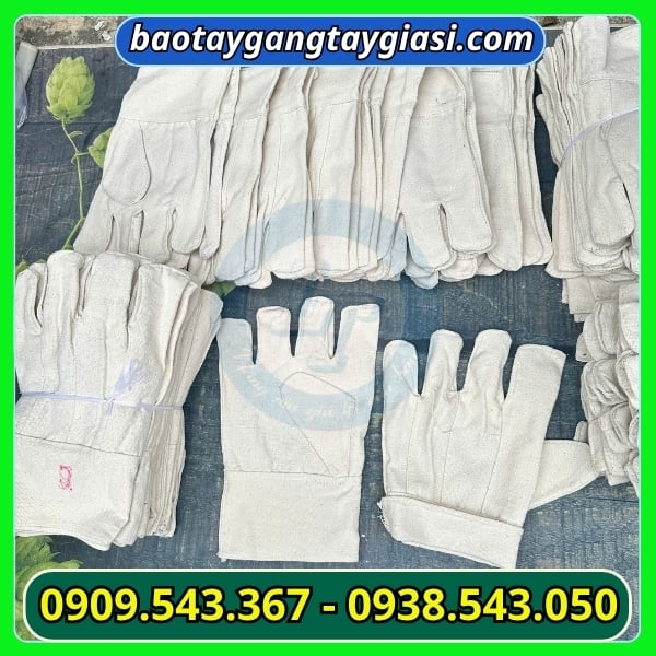 Găng tay vải bạt số 9 Găng tay vải bạt số 9