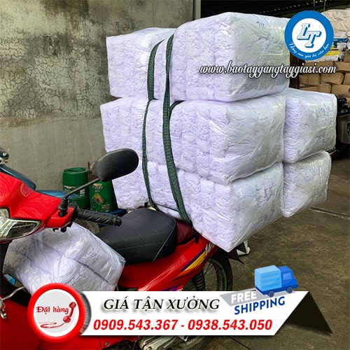 Găng tay vải giao hàng nhanh chóng nội thành HCM Găng tay vải giao hàng nhanh chóng nội thành HCM