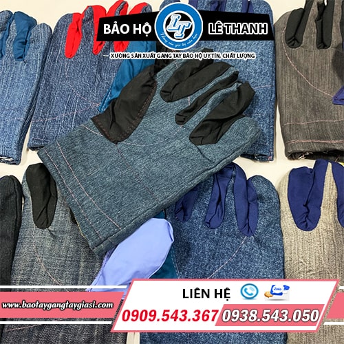 Găng tay vải jean dày đẹp giá rẻ tốt nhất Găng tay vải jean dày đẹp giá rẻ tốt nhất