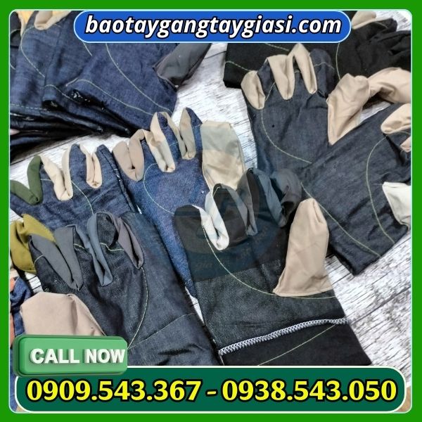 Găng tay vải jean giá rẻ