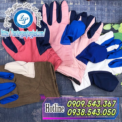 Gằng tay vải kaki bảo hộ