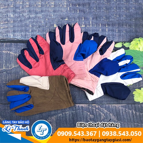 Găng tay vải kaki cao cấp dày đẹp Găng tay vải kaki cao cấp dày đẹp