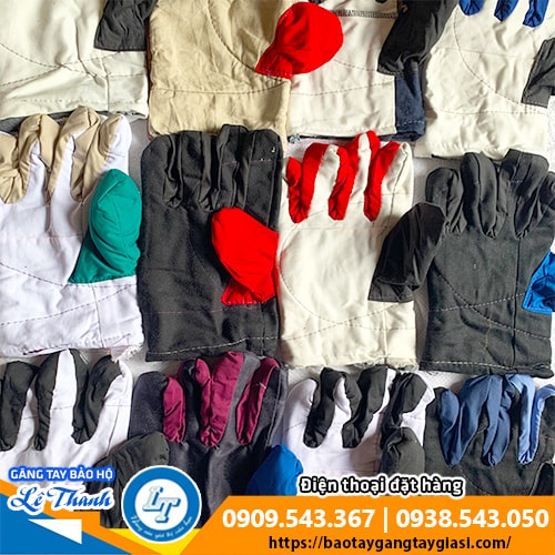 Găng tay vải kaki cao cấp đủ màu giá rẻ Găng tay vải kaki cao cấp đủ màu giá rẻ