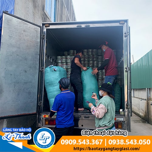 Găng tay vải kaki cao cấp giao nhanh