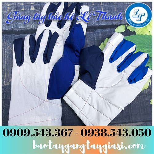 Găng tay vải kaki dày chắc chịu nhiệt tốt Găng tay vải kaki dày chắc chịu nhiệt tốt