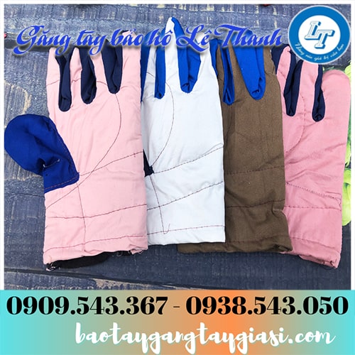 Găng tay vải kaki dày chắc Găng tay vải kaki dày chắc