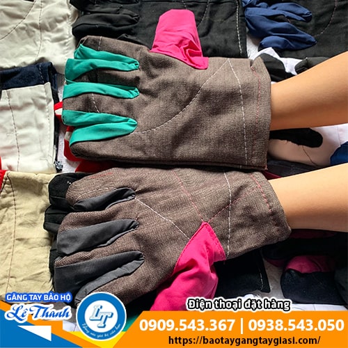 Găng tay vải kaki freesize