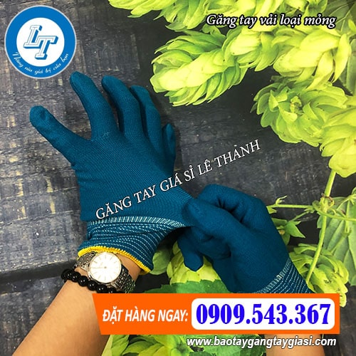 găng tay vải loại mỏng có độ co giãn tốt găng tay vải loại mỏng có độ co giãn tốt