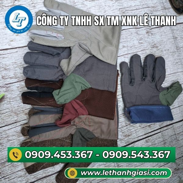 Găng tay vải mập gia rẻ Găng tay vải mập