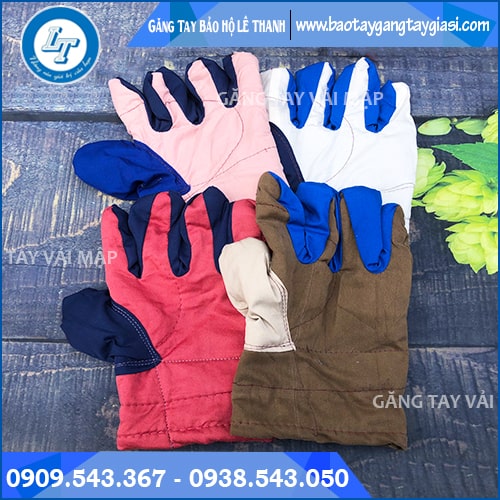 Găng tay vải mập dày