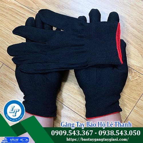 Găng tay vải mỏng kim 13 kết cấu sợi dai chắc độ bền tốt Găng tay vải mỏng kim 13 kết cấu sợi dai chắc độ bền tốt