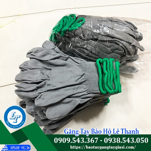 Găng tay vải mỏng kim 13 Găng tay vải mỏng kim 13